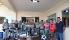 PM prendeu acusados de roubar carro hoje de madrugada em Quirinópolis 