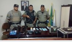 Informações contidas em celular levou polícia até suspeito de vários roubos na região.