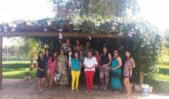 Encontro reuniu várias gestantes no Eldorado Tênis Clube em Quirinópolis.