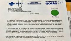 Quirinópolis através da secretaria municipal da saúde atingiu 95% de cobertura vacinal contra sarampo. 