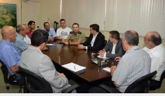 Autoridades se reúnem para buscar reforços para segurança