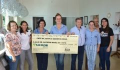 Prefeitura Entregou Mais Um Cheque Para CAEE Dr. Alfredo Mariz da Costa