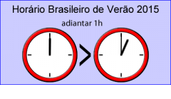 No próximo sábado (18), à meia-noite, milhões de brasileiros terão que adiantar os relógios em uma hora. 