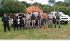 PM prendeu casal suspeito de latrocínio em Quirinópolis