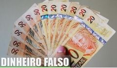 PM apreendeu dinheiro falso