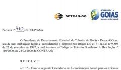 Governo antecipa pagamento de IPVA 2016