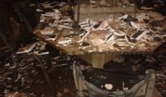 Raio destruiu stúdio de rádio em Gouvelândia