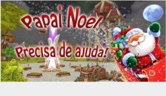 Papai Noel precisa de ajuda.