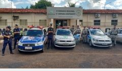 As Operações não param, tornando-se rotina em Quirinópolis, as equipes da viatura