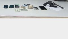 Dupla presa por tráfico e porte de arma