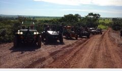 Quirinopolinos participaram de encontro de gaioleiros em Ouroana.