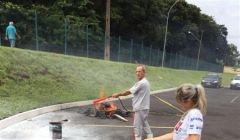 HURSO realiza treinamento de combate a incêndio