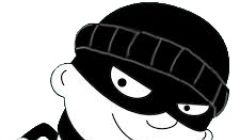 Bandido roubou celular