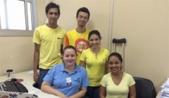 Universitários de Comunicação visitam assessoria do Hurso