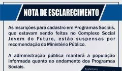 Nota de Esclarecimento.