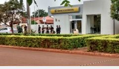 Bandidos explodiram agência do Banco do Brasil em Gouvelândia