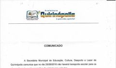 Informe Transporte Escolar