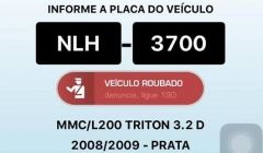 Furto de veículo em Quirinópolis