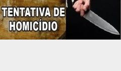 Briga termina em tentativa de homicídio