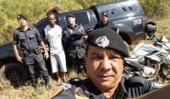 PM recuperou moto e arma roubados