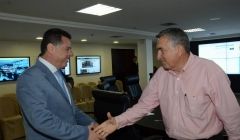 Prefeito eleito foi recebido pelo governador