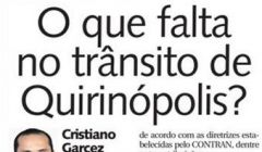 O que falta no trânsito de Quirinópolis?