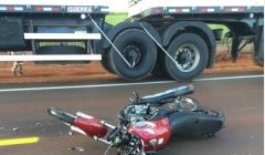 Acidente em rodovia matou motociclista