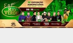 Expo Rio Verde 2017 GO Programação