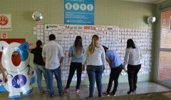 Hurso comemora o Dia do Amigo com mural de recados