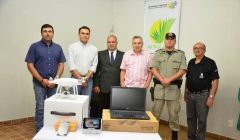 PM recebe equipamentos para patrulha georreferenciada