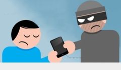 Roubo de celular em Quirinópolis