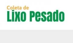 Prefeitura suspende temporariamente, a coleta de lixo pesado.
