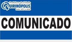 Prefeitura de Quirinópolis estabelece novo horário de atendimento ao público.