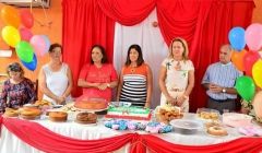 Ontem foi dia de confraternização de Natal, no abrigo dos idosos