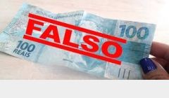 Homem compra sanduíche e paga com nota falsa de R$ 100.