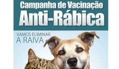Campanha de Vacinação contra a Raiva em Cães e Gatos 2018