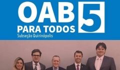 Dr. Alan presidirá OAB pela terceira vez